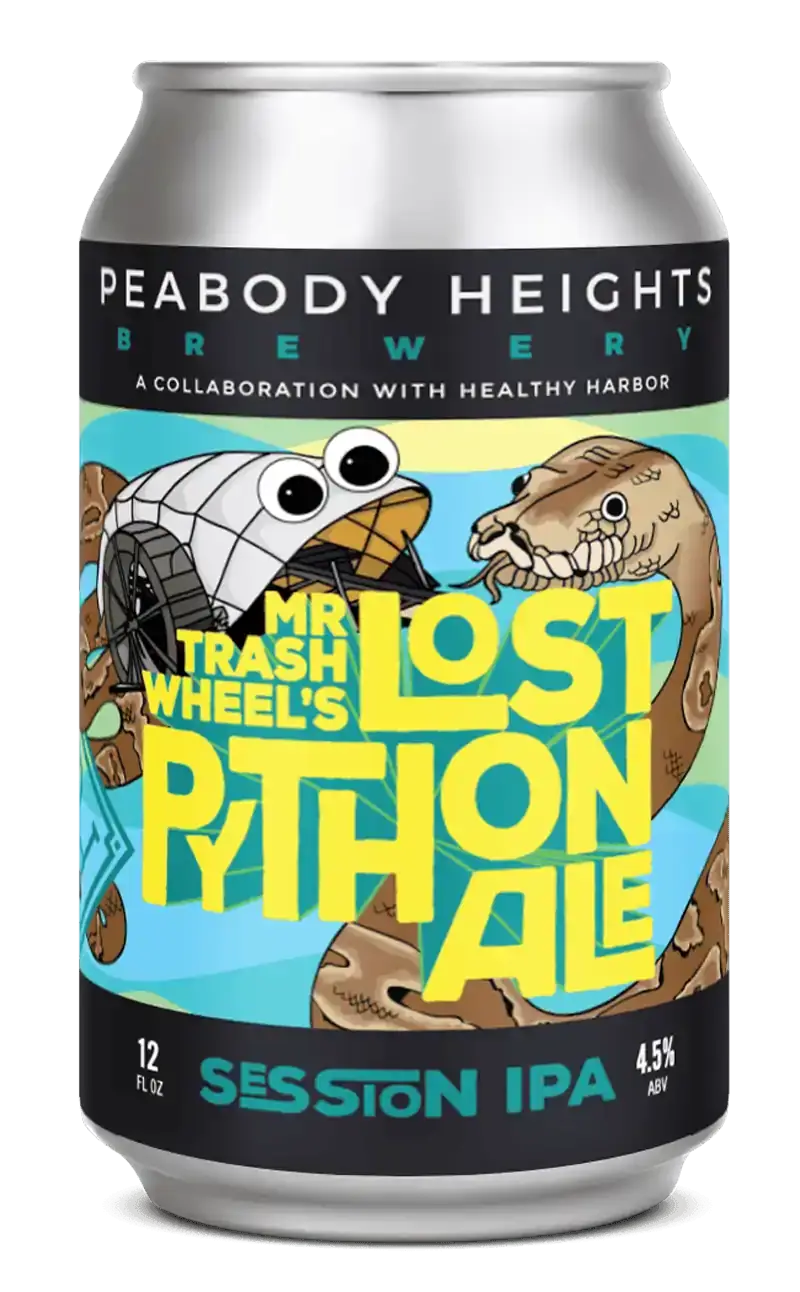 Mr. Trash Wheel’s Lost Python Ale - Peabody Heights Brewery