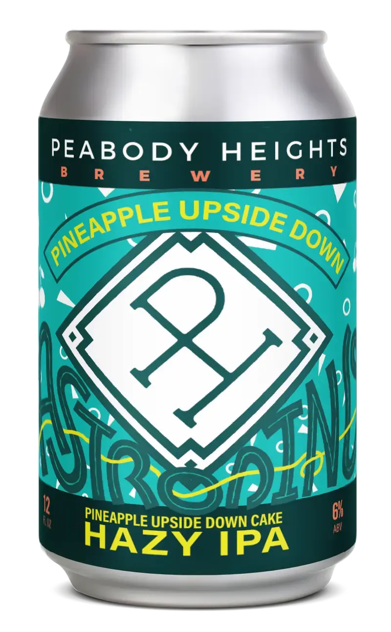 Pineapple Upside Down Astrodino: Hazy IPA - Peabody Heights Brewery