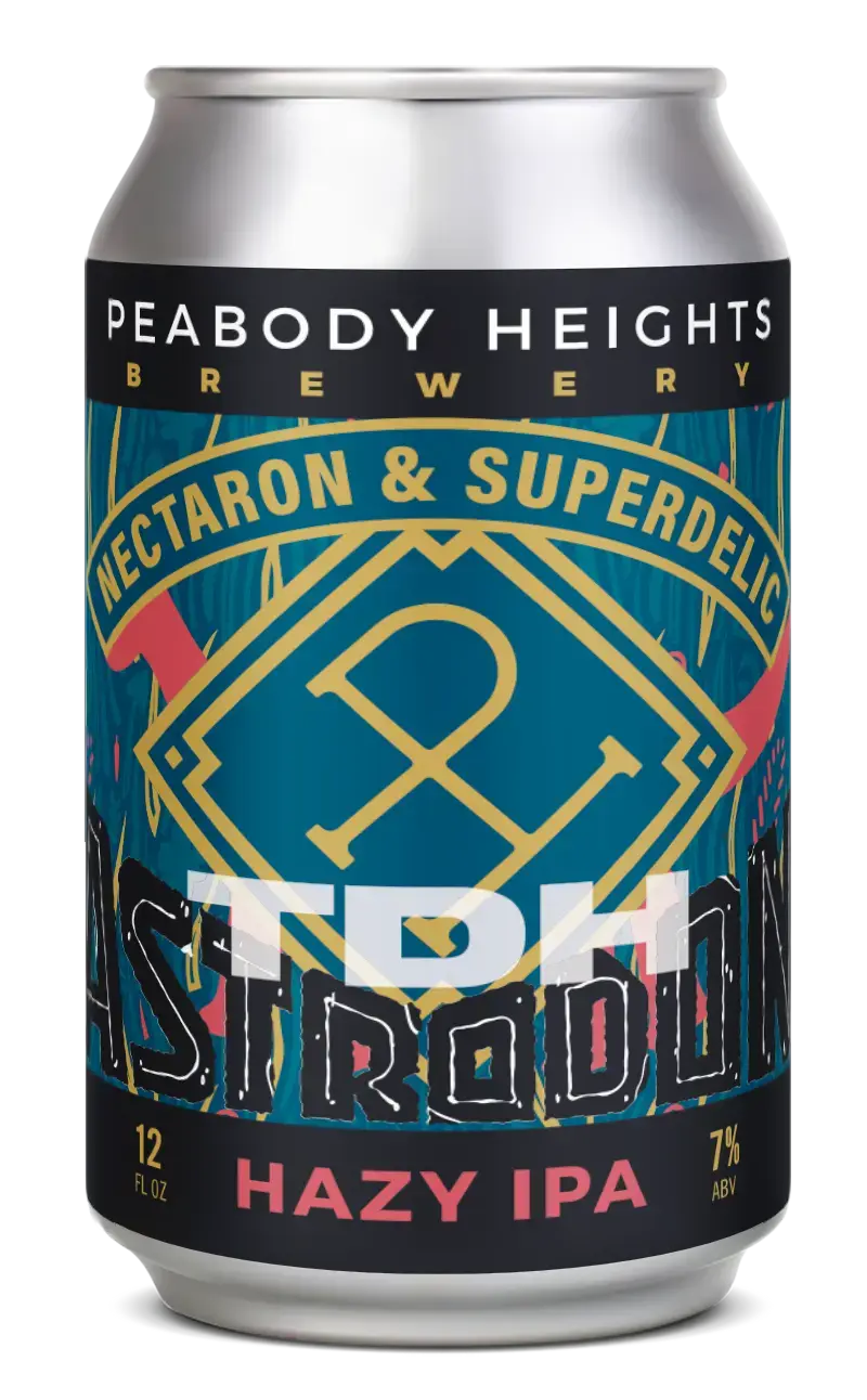 Triple Dry Hopped Astrodon: Hazy IPA - Peabody Heights Brewery