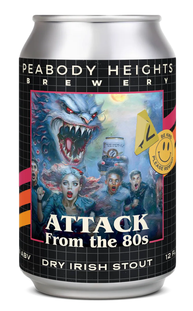 Attack From the 80s: Irish Dry Stout - Peabody Heights Brewery